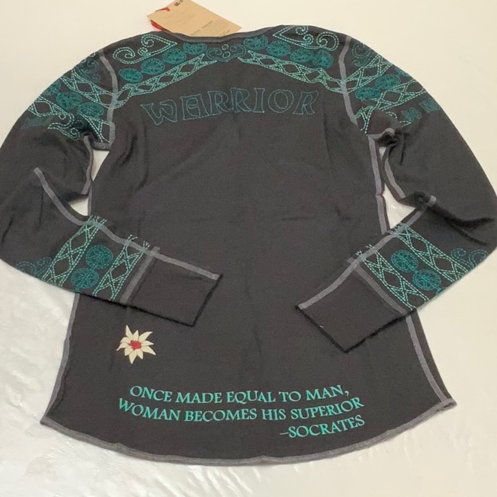 Alp-n-Rock WARRIOR Henley - Charcoal
